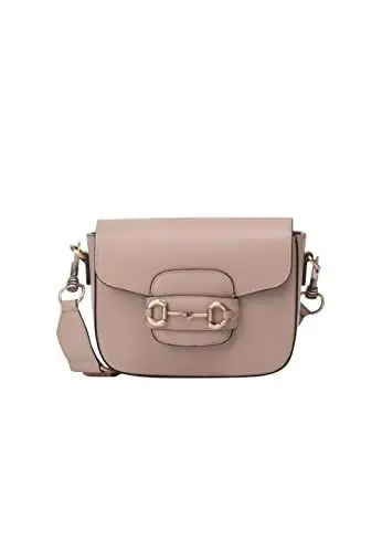 Produktbild: faina Damen Lederhandtasche, Beige, Einheitsgröße EU