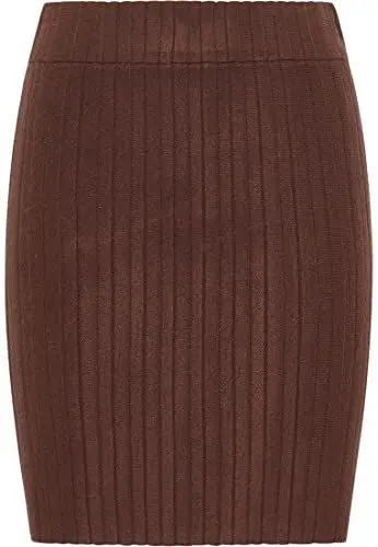 Produktbild: faina Damen Strickrock, Braun, M-L