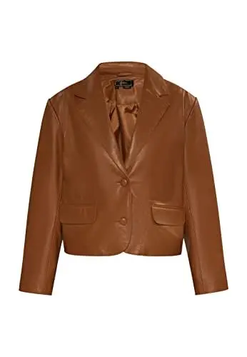 Produktbild: faina Women's Lederblazer, Cognac, S