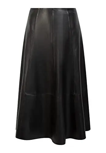 Produktbild: faina Women's Lederrock, Schwarz, M