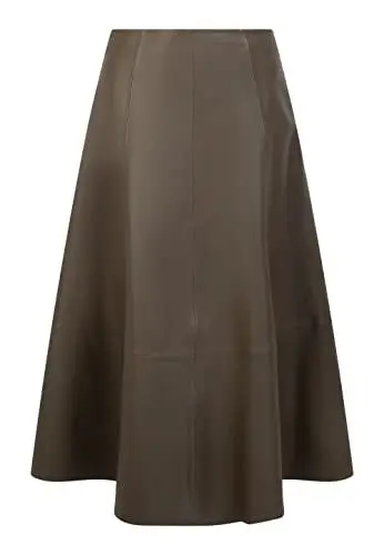 Produktbild: faina Women's Lederrock, Taupe, Large