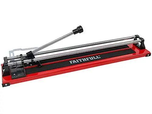 Produktbild: Faithfull FAITLC600 Wand- und Bodenfliesenschneider, 600 mm (24 Zoll) quadratisch, 425 mm Diagonale, 12 mm dicke Schnittkapazität