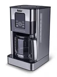 Produktbild: Fakir 9233001 Aroma Grande / Kaffeemaschine, Filterkaffeemaschine mit Glaskanne, mit Touch-Display, Wasserstandsanzeige, bis zu 12 Tassen, Edelstahl silber - 1000 Watt