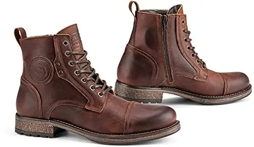 Produktbild: Falco Herren Motorradsc Motorradstiefel, Schwarz, 42 EU
