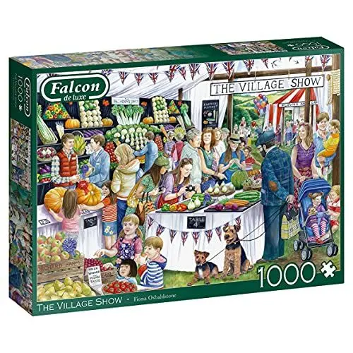 Produktbild: Falcon 11302 The Village Show-1000 Teile de Luxe Disney Puzzlespiel, Mehrfarben