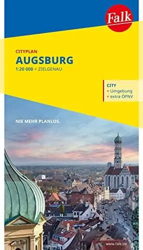 Produktbild: Falk Cityplan Augsburg 1:18.500