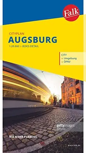 Produktbild: Falk Cityplan Augsburg 1:20.000