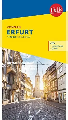 Produktbild: Falk Cityplan Erfurt 1:20.000