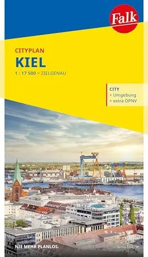 Produktbild: Falk Cityplan Kiel 1:17.500