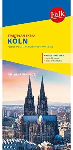 Produktbild: Falk Stadtplan Extra Köln 1:20.000
