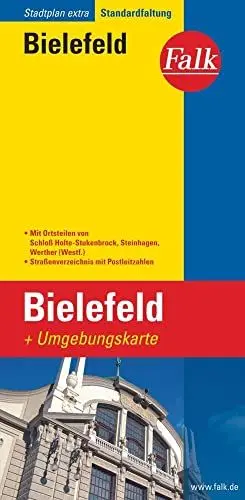 Produktbild: Falk Stadtplan Extra Standardfaltung Bielefeld
