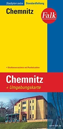 Produktbild: Falk Stadtplan Extra Standardfaltung Chemnitz