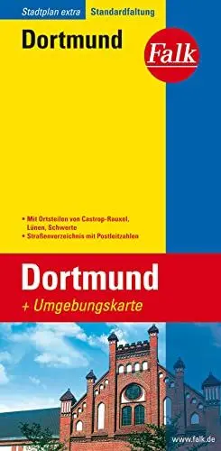 Produktbild: Falk Stadtplan Extra Standardfaltung Dortmund