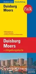 Produktbild: Falk Stadtplan Extra Standardfaltung Duisburg / Moers