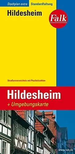 Produktbild: Falk Stadtplan Extra Standardfaltung Hildesheim mit Giesen und Diekholzen