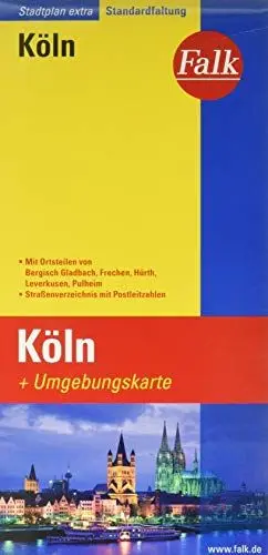 Produktbild: Falk Stadtplan Extra Standardfaltung Köln