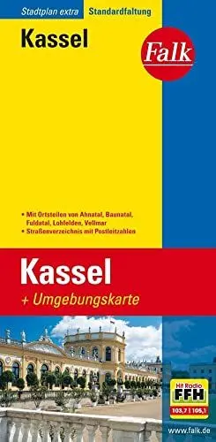 Produktbild: Falk Stadtplan Extra Standardfaltung Kassel
