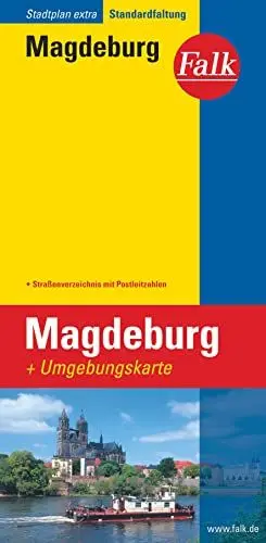 Produktbild: Falk Stadtplan Extra Standardfaltung Magdeburg