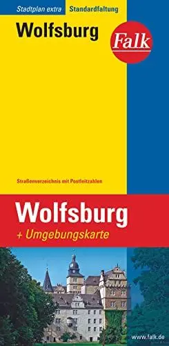 Produktbild: Falk Stadtplan Extra Standardfaltung Wolfsburg