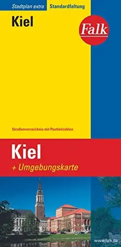 Produktbild: Falk Stadtplan Extra Standardfaltung Kiel