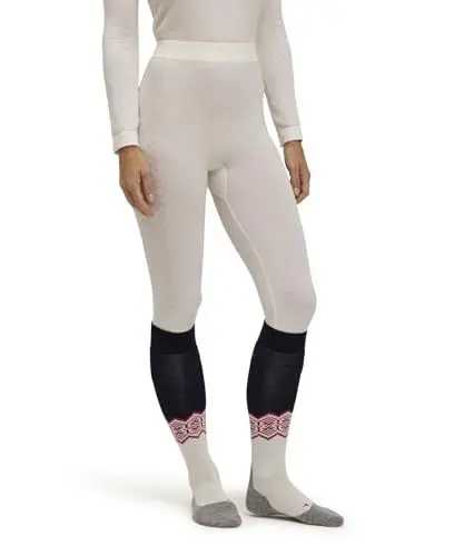 Produktbild: FALKE Damen Baselayer-Hose Wool-Tech 3/4 W Ti Wolle Funktionsmaterial schnelltrocknend 1 Stück, Weiß Off-White 2040 Trend, XS