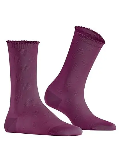 Produktbild: FALKE Damen Socken Bold Dot W So Baumwolle einfarbig 1 Paar, Lila Hibiscus 8807, 39-42