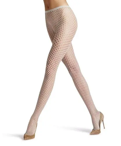Produktbild: FALKE Damen Strumpfhose Craftcore W Ti weiches Material gemustert 1 Stück, Grau Arctic Grey 3173, S