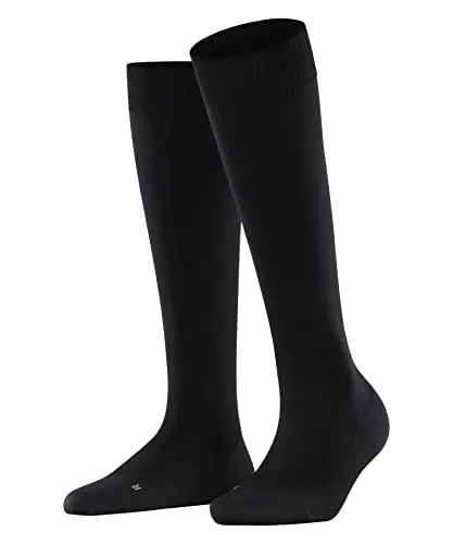 Produktbild: FALKE Damen Kniestrümpfe Energizer W Kh weiches Material mit Kompression 1 Paar, Schwarz Black 3009, 37-38