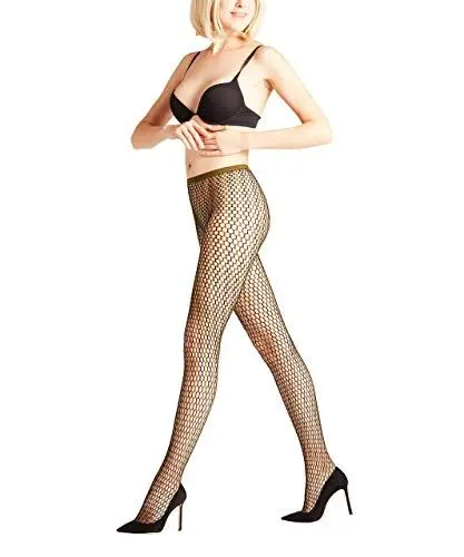 Produktbild: FALKE Damen Hit Strumpfhose, grün (forest 7657), L