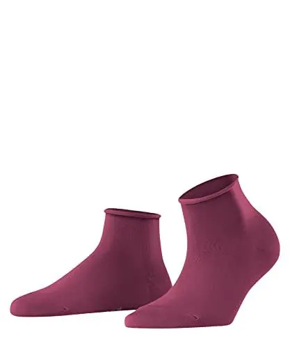 Produktbild: FALKE Damen Kurzsocken Cotton Touch W SSO Baumwolle einfarbig 1 Paar, Rosa (Hot Coral 8025) neu - umweltfreundlich, 35-38