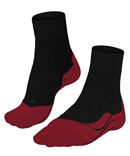Produktbild: FALKE Damen Laufsocken RU4 Endurance L&R W SO Baumwolle Antiblasen 1 Paar, Schwarz (Black 3008), 37-38