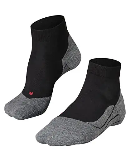 Produktbild: FALKE Damen Laufsocken RU4 Endurance Short W Sso Baumwolle Funktionsmaterial antiblasen 1 Paar, Schwarz Black-Mix 3010, 39-40