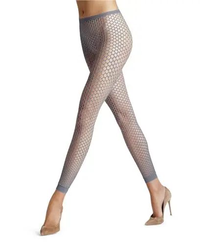Produktbild: FALKE Damen Leggings Craftcore W LE weiches Material gemustert 1 Stück, Grau (Pearl Grey 3248), M