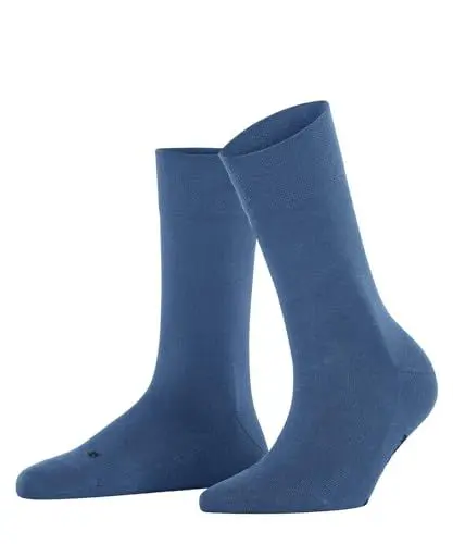 Produktbild: FALKE Damen Socken Sensitive New York W So Lyocell mit Komfortbund 1 Paar, Blau Nautical 6531, 35-38