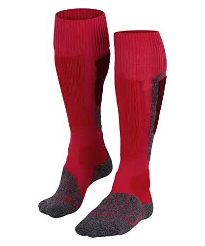 Produktbild: FALKE Damen Skisocken SK1 Comfort W Kh Wolle Funktionsmaterial warm dick 1 Paar, Rot Rose 8680, 37-38