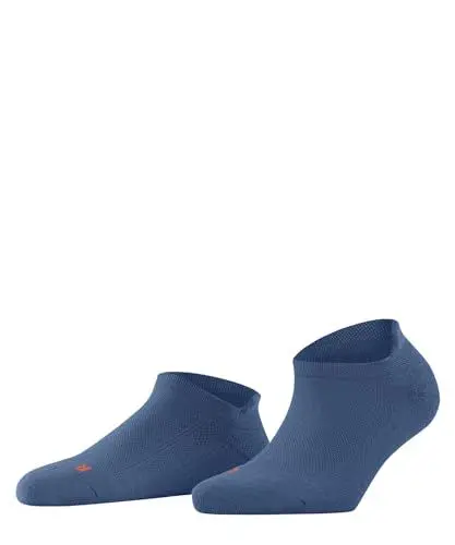 Produktbild: FALKE Damen Sneakersocken Cool Kick Sneaker W Sn weich atmungsaktiv schnelltrocknend kurz einfarbig 1 Paar, Blau Nautical 6531-O, 37-38