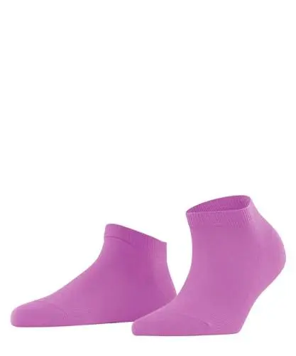 Produktbild: FALKE Damen Sneakersocken Family W SN nachhaltige biologische Baumwolle kurz einfarbig 1 Paar, Rot (Lipstick 8350) neu - umweltfreundlich, 39-42