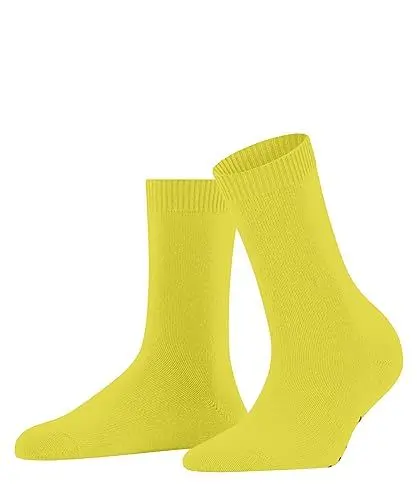 Produktbild: FALKE Damen Cosy Wool W SO Wolle einfarbig 1 Paar Socken, Gelb (Yellow-Green 1390), 39-42