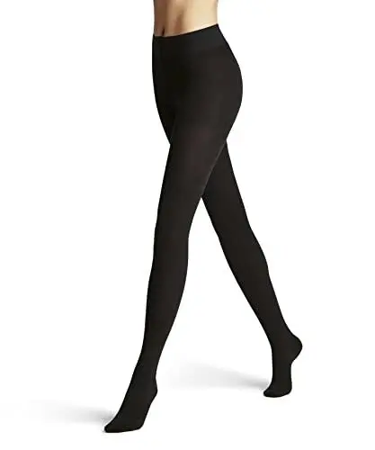 Produktbild: FALKE Damen Strumpfhose Family W Ti nachhaltige Baumwolle einfarbig 1 Stück, Grau Anthracite Melange 3089, 44-46