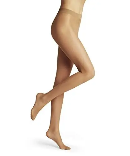 Produktbild: FALKE Damen Strumpfhose Pure Matt 20 DEN W Ti transparent einfarbig 1 Stück, Hautfarben Sun 4299, M-L