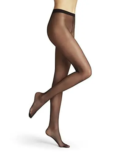 Produktbild: FALKE Damen Strumpfhose Pure Matt 20 DEN W Ti transparent einfarbig 1 Stück, Schwarz Black 3009, L