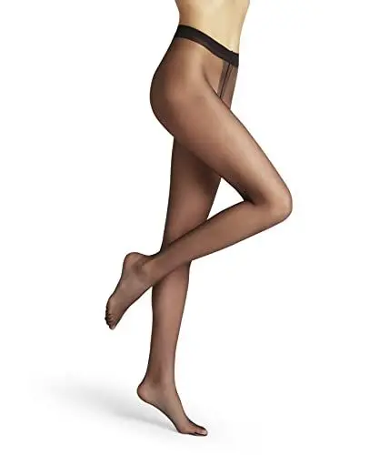 Produktbild: FALKE Damen Shelina 12 DEN Strumpfhose ultra transparent schimmernd reißfest druckfreier Komfortbund Feinstrumpfhose mit feiner Naht an der Fußspitze feines weiches Material 1 Stück