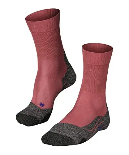 Produktbild: FALKE Damen Wandersocken TK2 Explore Cool W SO Lyocell Funktionsmaterial antiblasen dick 1 Paar, Rot (Mixed Berry 8215), 39-40