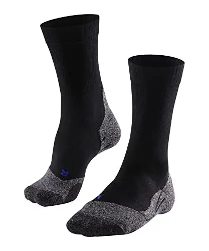 Produktbild: FALKE Damen Tk2 Explore Cool Lyocell Funktionsmaterial Antiblasen Dick Wandersocken, Schwarz Black-Mix 3010, 35-36 EU