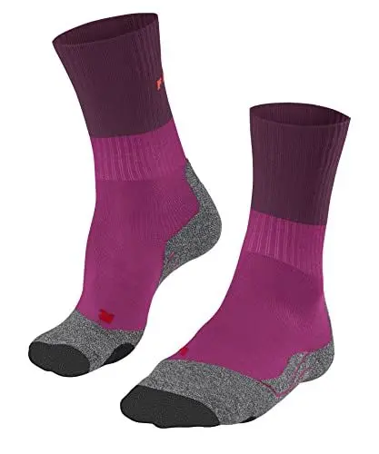 Produktbild: FALKE Damen Wandersocken TK2 Explore W SO Wolle Funktionsmaterial antiblasen dick 1 Paar, Lila (Radiant Orchid 8692), 37-38