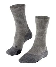 Produktbild: FALKE Herren Wandersocken TK2 Explore Wool M SO Wolle antiblasen dick 1 Paar, Beige (Kitt Mouline 4310), 46-48