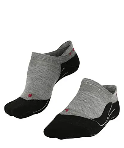 Produktbild: FALKE Damen Wandersocken TK5 Wander Invisible W In Wolle Funktionsmaterial antiblasen dünn 1 Paar, Grau Light Grey 3403, 35-36