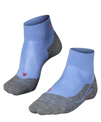 Produktbild: FALKE Damen Wandersocken TK5 Wander Short W SSO Wolle antiblasen dünn 1 Paar, Blau (Blue Note 6545), 37-38