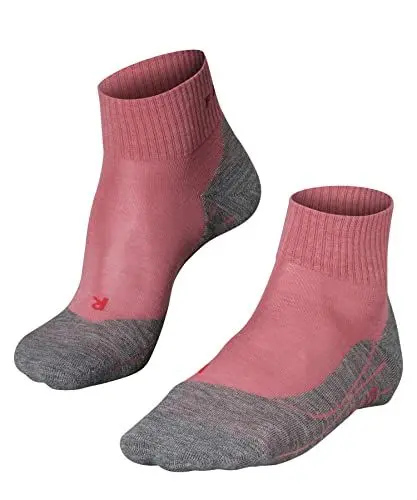 Produktbild: FALKE Damen Wandersocken TK5 Wander Short W SSO Wolle antiblasen dünn 1 Paar, Rot (Mixed Berry 8215), 37-38