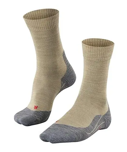 Produktbild: FALKE Herren Wandersocken TK5 Wander M SO Wolle antiblasen dünn 1 Paar, Beige (Nature Melange 4100), 44-45